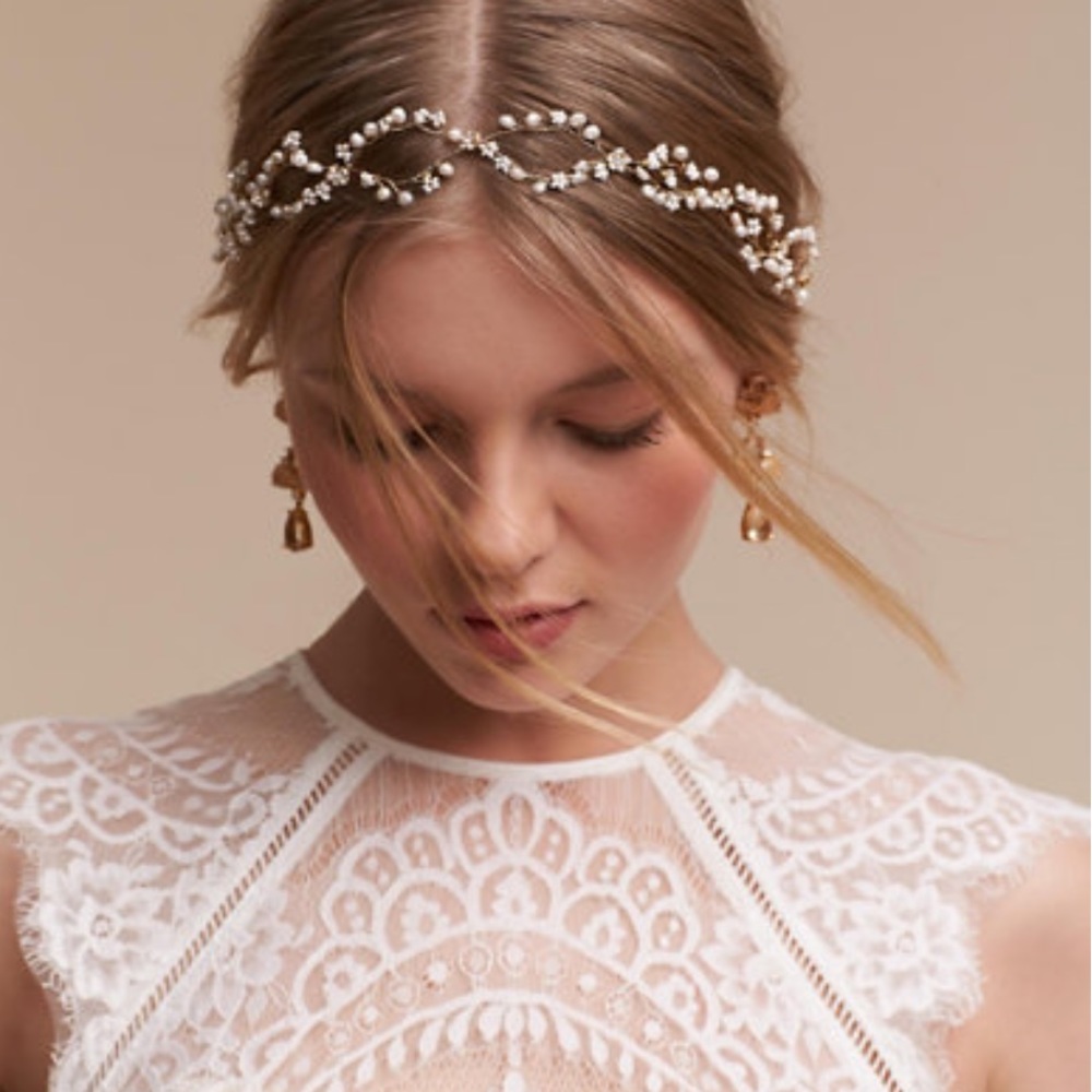 NIB BHLDN Pearldrop Halo